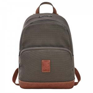 Longchamp Boxford Backpack Braun | 4920FRMZT