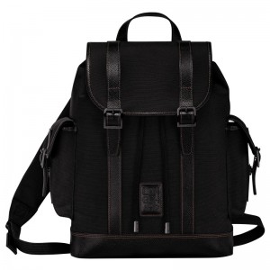 Longchamp Boxford Backpack Schwarz | 4260LIUOC