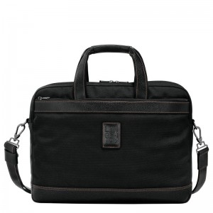 Longchamp Boxford L Briefcase Schwarz | 2813DBORC