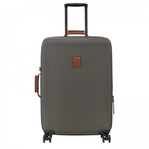 Longchamp Boxford L Suitcase Braun | 0781FHYXD