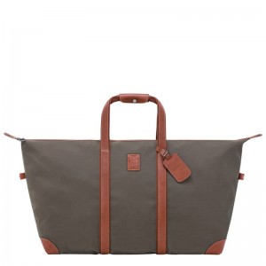 Longchamp Boxford L Travel Bag Braun | 5078YRNQX