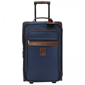 Longchamp Boxford M Suitcase Blau | 1608VCUGX