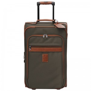 Longchamp Boxford M Suitcase Braun | 6894NWVQP