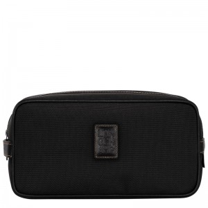 Longchamp Boxford Toiletry Case Schwarz | 6951YULXW