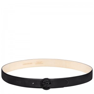 Longchamp Box-trot Belt Schwarz | 0953KVDWI