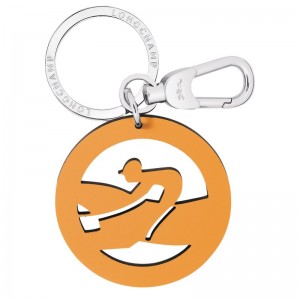 Longchamp Box-trot Key Rings Aprikose | 9724UAIFM