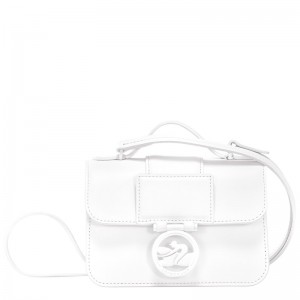 Longchamp Box-trot Xs Crossbody Bag Weiß | 0638EFXWH