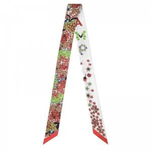 Longchamp Collier De Fleurs Bandeau Paprika | 8529KGXUS