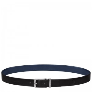 Longchamp Delta Box Belt Schwarz Navy | 6145LOPJN