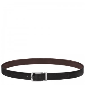 Longchamp Delta Box Belt Schwarz | 6192XKHQO