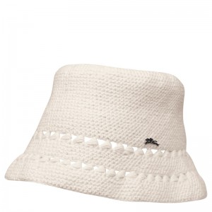 Longchamp Hat Ecru | 7064NZIXV