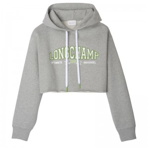 Longchamp Hoodie Grau | 1465ZMYIV