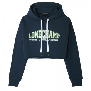 Longchamp Hoodie Navy | 3401GVMZY