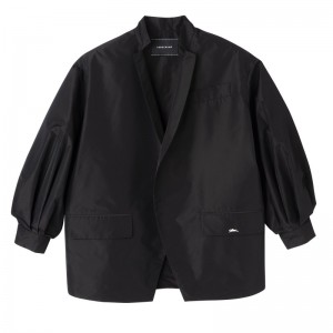 Longchamp Kimono Jacket Schwarz | 8095FZUCP