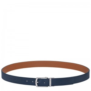 Longchamp Le Foulonné Belt Navy | 4508JLFUD