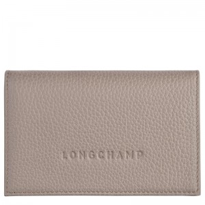 Longchamp Le Foulonné Card Holder Turtledove | 7201SXQHT