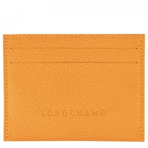 Longchamp Le Foulonné Cardholder Aprikose | 5021ZSUOH