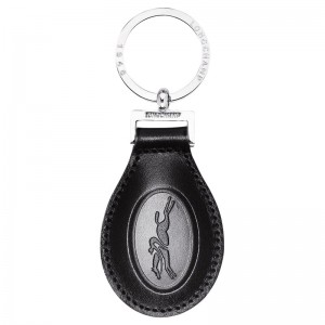 Longchamp Le Foulonné Key-rings Schwarz | 3702RPYQB