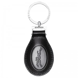 Longchamp Le Foulonné Key-rings Schwarz | 9267ACMTF