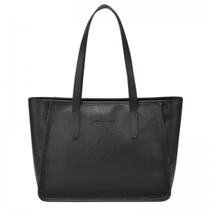 Longchamp Le Foulonné L Tote Bag Schwarz | 1870GDMZO