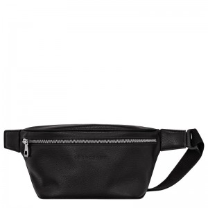 Longchamp Le Foulonné M Belt Bag Schwarz | 3684YAUST