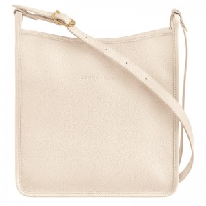 Longchamp Le Foulonné M Crossbody Bag Paper | 2795EXJBP