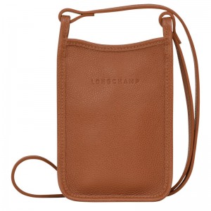 Longchamp Le Foulonné Phone Case Caramel | 5103WDFUA