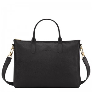 Longchamp Le Foulonné S Briefcase Schwarz | 8314JNOYG