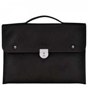 Longchamp Le Foulonné S Briefcase Schwarz | 6738QENUD