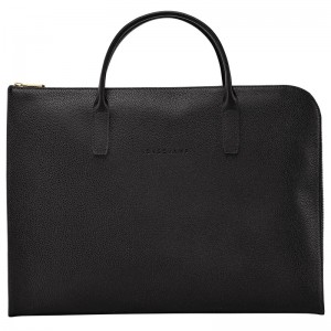 Longchamp Le Foulonné S Briefcase Schwarz | 1593KNHMA