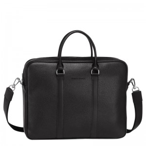 Longchamp Le Foulonné S Briefcase Schwarz | 5146QEPVM