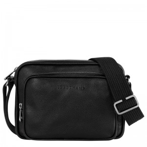 Longchamp Le Foulonné S Camera Bag Schwarz | 8427QZMAU