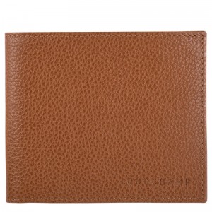 Longchamp Le Foulonné Wallet Caramel | 6189JNRKG