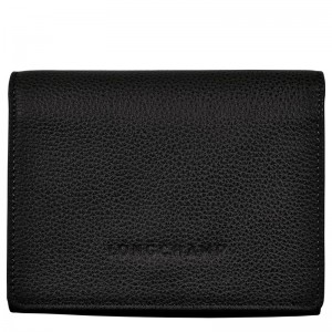 Longchamp Le Foulonné Wallet Schwarz | 1827BRAWI