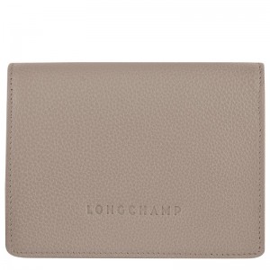 Longchamp Le Foulonné Wallet Turtledove | 3865MVOUN