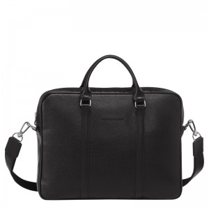 Longchamp Le Foulonné Xs Briefcase Schwarz | 5409KUIRG