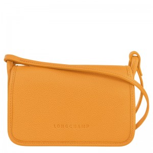 Longchamp Le Foulonné Xs Clutch Aprikose | 4156EYUMQ