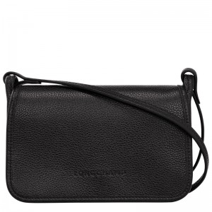 Longchamp Le Foulonné Xs Clutch Schwarz | 0825WHGPN