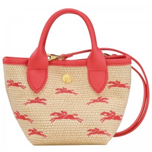 Longchamp Le Panier Pliage Xs Basket Strawberry | 9537CUMEQ