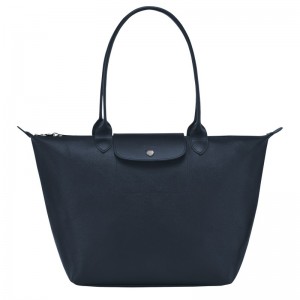 Longchamp Le Pliage City L Tote Bag Navy | 5386SIALW