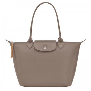 Longchamp Le Pliage City M Tote Bag Taupe | 8275JENUX