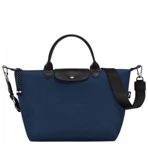 Longchamp Le Pliage Energy L Handbag Navy | 2015MQYUC