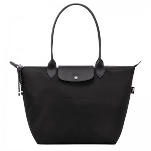 Longchamp Le Pliage Energy L Tote Bag Schwarz | 8213FDVCA