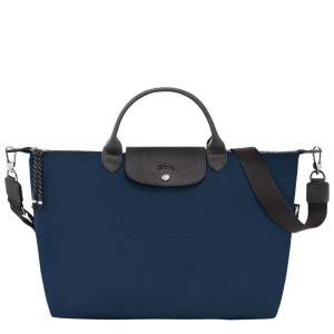 Longchamp Le Pliage Energy Xl Handbag Navy | 0193HKRIJ