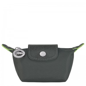 Longchamp Le Pliage Green Coin Purse Graphite | 4381EANUL