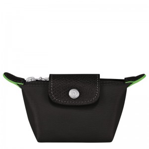 Longchamp Le Pliage Green Coin Purse Schwarz | 0296GERPX