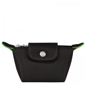 Longchamp Le Pliage Green Coin Purse Schwarz | 3671KEMWC