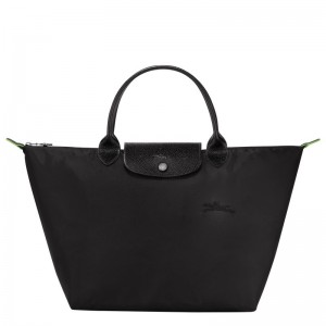 Longchamp Le Pliage Green M Handbag Schwarz | 8540TJSIY