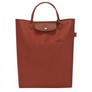 Longchamp Le Pliage Green M Tote Bag Chestnut | 3857DYFRV