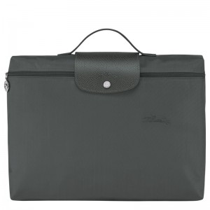 Longchamp Le Pliage Green S Briefcase Graphite | 8364IRBKO